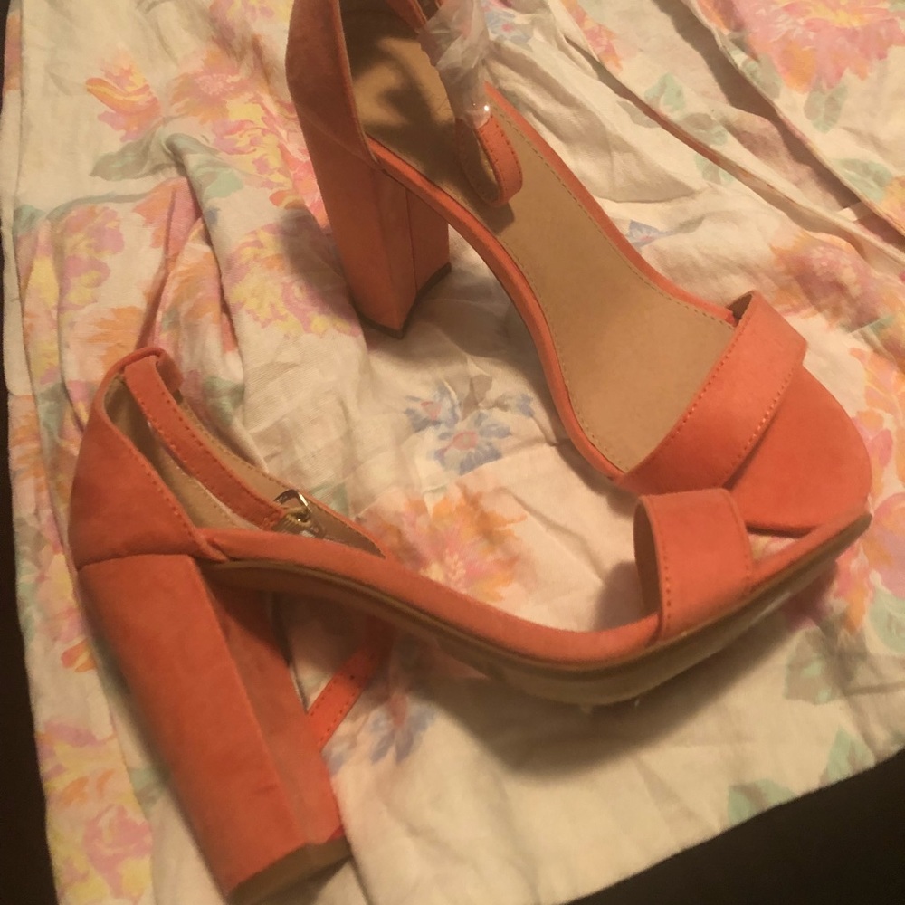 Coral Summer Sandals